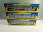 Athearn 2559 Ho Scale Bombardier Coach Cars Gray Undecorated (3 Pcs) Read. Fixed Price $306.80.