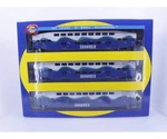 Athearn 2583 Ho Sounder Piece Set With Control Car And Coaches 109/215/222. Fixed Price $266.22.