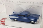 Busch New Ho 1/87 Scale 1957 Chevy Bel Air Sedan In Blue With Chrome Accents. Fixed Price $27.19.