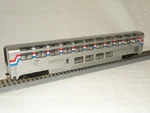 Kato Ho 35-6061 Amtrak Superliner Coach Phase Iii #33000 W/lights. Fixed Price $120.00.