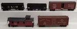 Scale 2-RAIL Assorted Custom Freight Cars 5. Fixed Price $99.99.