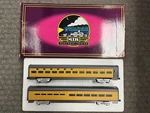 + Mth Premier Union Pacific 70' Aluminum Sleeper / Diner Passenger Set MT-6510. Fixed Price $139.99.