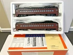 Lionel 6-18310 Pennsylvania Non-powered Commuter Cars. Original Box Tested. Fixed Price $165.00.