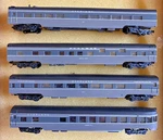 Con-cor N-scale Passenger Cars Limited Edition Set #4 Up Overland See Details. Fixed Price $28.00.