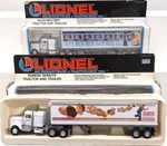 Lionel Gauge Assorted Tractor And Trailers: 12842, 12811 Nib. Fixed Price $34.99.