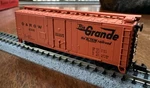 Atlas Scale Rtr #3309 40 Plug Door Box Car Rio Grande D&rgw #67418 Nos Ny. Fixed Price $17.99.