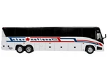Mci J4500 Bus "international Stage Lines" White "the & Motorcoach Coll. Fixed Price $66.57.