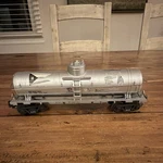 Lionel Gauge Ohio Silver Tank Car 3-RAIL Analog Ac 6327437. Fixed Price $16.75.