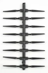 Lionel Scale, Short Plastic Flatcar Stakes 16 Piece 9020-7. Fixed Price $14.00.