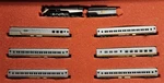 Con-cor Scale The Valley Flyer Passenger Set Santa Fe #008506. Fixed Price $399.99.