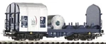 Piko 54396 Ho Scale Expert: Car With Sliding Tarpaulin Shimmns Logserv Open. Fixed Price $53.62.