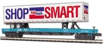 Mth Premier 20-95748 Long Island Scale Flat Car W/ Trailer New!!. Fixed Price $99.99.
