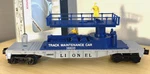 Lionel 6-16610 Track Maintenance Car-blue/gray-new Box. Fixed Price $25.99.