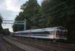Septa Silverliner 9125 Commuter Train Curve Bryn Mawr Pa 35MM Slide 779. Fixed Price $7.99.
