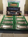 Penn-central Work Train Lot Of 1-ATLAS SD-35 Dcc/sound And 11 Cars. Fixed Price $575.00.