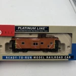 Walthers 932-7621 Platinum Line Milwaukee Road Bay Window Caboose #992222 Box. Fixed Price $69.99.