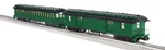Lionel 2227460 Southern Woodsided Baggage Coach 2-PACK Gauge New. Fixed Price $445.00.
