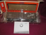 Lionel 6-27221 Cb&q Burlington Route Double Boxcar With End Doors,. Fixed Price $47.49.