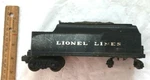 Lionel Lines Coal Tender Car Vintage 6466WX *mt. Fixed Price $40.00.