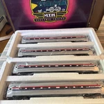 Mth Premier 20-6519 O Scale 4-CAR Amfleet Passenger Set (B1). Fixed Price $299.00.