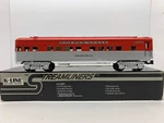 K-line K4532-0479 Streamliners Passenger Car Train Golden Divan Rock Island.. Fixed Price $59.99.