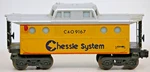 Lionel Gauge No. 6-9167 Chessie System Caboose Early Mpc Yellow. Fixed Price $39.99.