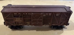 Wood Built Gauge 2 Rail 50' Exterior Braced Box Car Southern Pacific. Fixed Price $29.95.