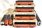 Lionel Mint Southern Pacific Daylight Aba 5 Car Passenger Set 8260/8261/8262 Lf. Fixed Price $1100.99.