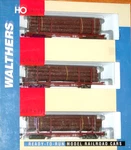 Ho Walthers 932-34005 45' Logging Flat Car W/logs 3-PACK Union Pacific Up. Fixed Price $149.99.