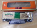 1998 Lionel 6-26220 Smuckers Slide Door Boxcar Mib. Fixed Price $33.99.