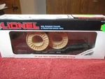 Lionel 6-16324 Pennsylvania Depressed Center Flat Car W/cable Reels Ex/box. Fixed Price $14.55.