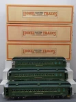 Lionel 11-40018 Std Gauge "two Tone Green" Lines Passenger Car Set Nib. Fixed Price $1499.99.