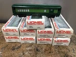 Lionel 6-9530 -31-32-33-9534 Southern 10 Total Cars Passenger Set. Fixed Price $350.00.