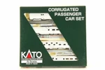 Kato Scale #106-1502 Corrugated Passenger Car (set A) 4 Japan Rare. Fixed Price $249.99.