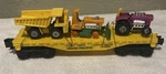 Vintage Lionel O-27 Union Pacific 9020 Flat Freight Train Box Car Faun Truck. Fixed Price $12.99.