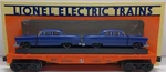 Lionel 6-16933 Gauge Lines Flatcar With 2 Blue Automobiles Ln/box. Fixed Price $12.79.