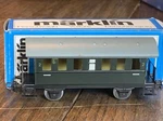 Marklin 4000 Ho Metal Passenger Coach Green Personenwagen. Fixed Price $22.00.