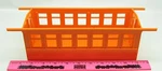 Delton Locomotive Works Orange Passenger Car Shell Scale. Fixed Price $37.00.