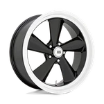 22X10.5 Us Mags U136 Ts Gloss Black With Diamond Cut Lip Wheel 5X5 (0MM). Fixed Price $287.10.