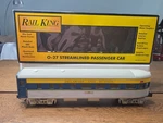 Mth Rail King Delaware & Hudson Rr Streamlined Observation Car Gauge 30-6098-4. Fixed Price $59.99.