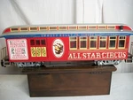 Bachmann G Combo Car, Emmett Kelly Jr All Star Circus, Used No Box. Fixed Price $34.75.