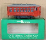 Bowser Pacific Electric Birney Trolley Car O-gauge Lnib. Fixed Price $99.99.