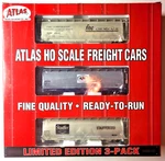 Atlas Scale #1120 Acf 3 Bay Cylindrical Hopper Pack (private Owners #1). Fixed Price $80.99.