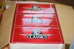 Standard Gauge - Lionel Classics Red/cream 323/324/325 Tinplate Passenger Set. Fixed Price $495.00.