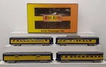 Mth 30-67009 Alaska Railking 60' Streamlined Abs Passenger (set Of 4) Nib. Fixed Price $249.99.
