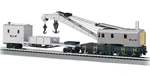 Bachmann Ho Scale Maintenance Of Way 250-TON Steam Crane & Tender 16138. Fixed Price $86.70.
