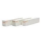 Athearn 40131 Ho Optimodal 53' Stoughton Containers #2 (set Of 3). Fixed Price $35.99.