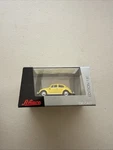 Schuco 1/87 Ho Scale Vw Kafer Beetle Yellow Diecast Model Car Nib. Fixed Price $14.99.
