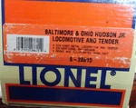 Lionel 6-28615 Baltimore Ohio B&o 4-6-4 Steam W/rail Sounds. Fixed Price $129.99.