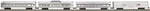 Mth 20-6022, Baltimore & Ohio, 60' Aluminum, 4 Car Passenger Set, Scale. Fixed Price $450.00.